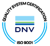 Eurograte quality certification; ISO 9001 DNV